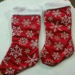 Glitter Stocking Set
